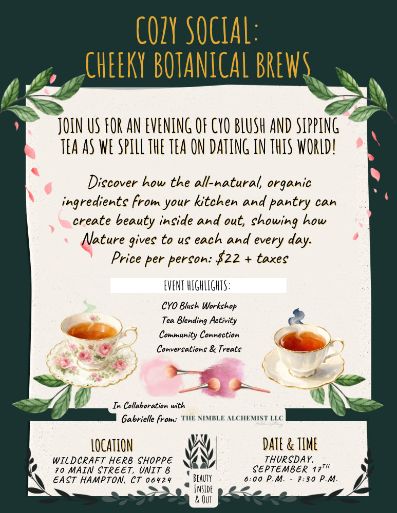 Cozy Social: Cheeky Botanical Brews