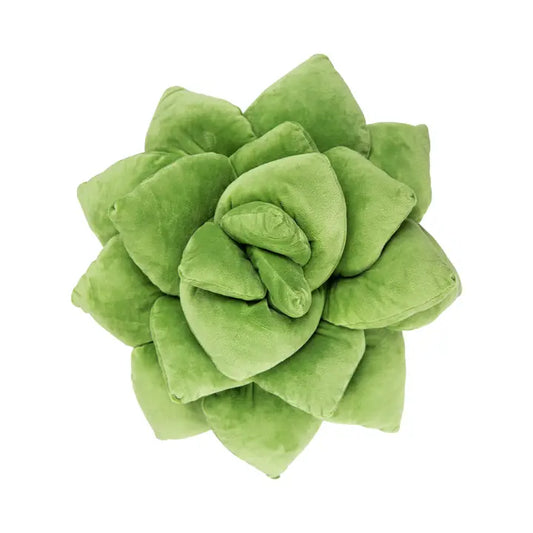 Lil' Pop Succulent - Plush Pillow - Olive Green