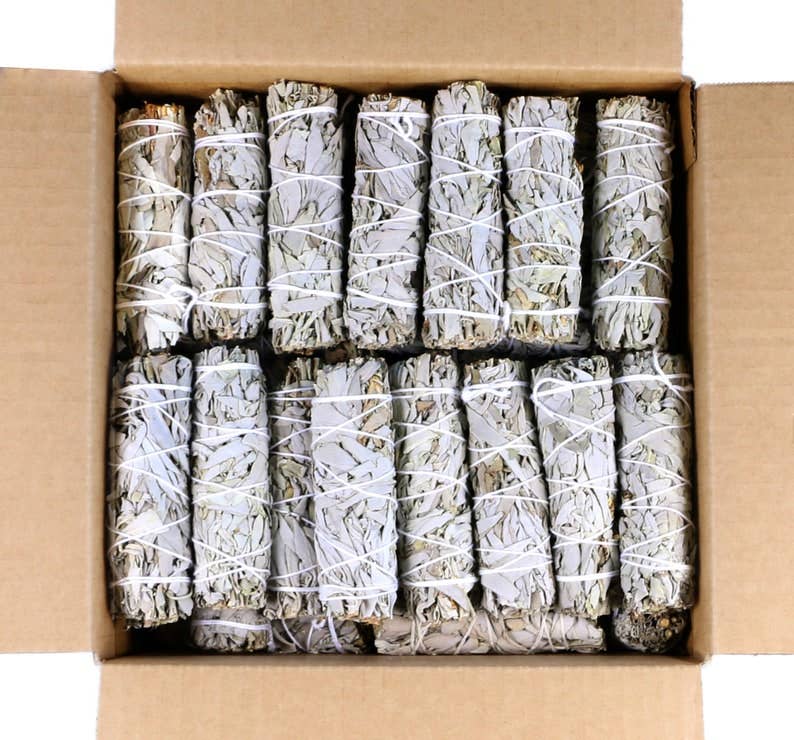 California White Sage Smudge Stick (4 in.)